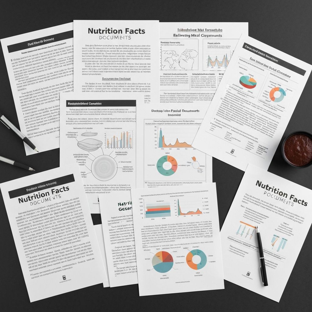 Nutrition science documentation